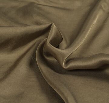 Rayon charmeuse satin, taupe