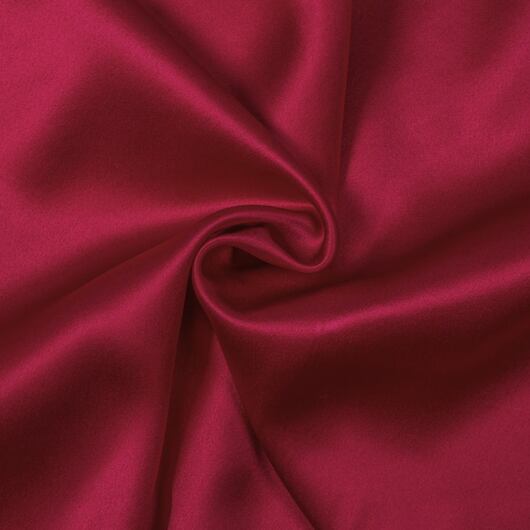 Heavy silk satin, crimson