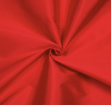 Taffeta fabric, art silk, red