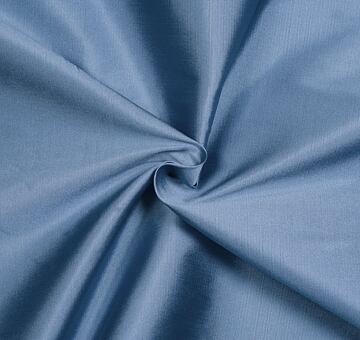 Taffeta fabric, art silk, blue