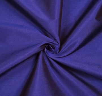 Taffeta fabric, art silk, dark blue