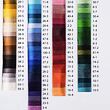 Silk embroidery floss, black 93-4