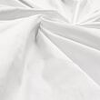 Fine silk dupioni, white