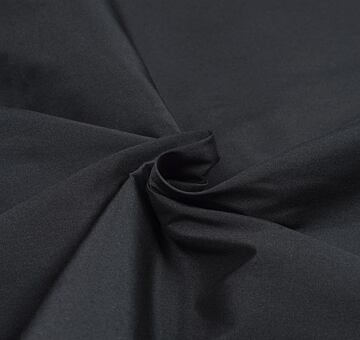 Taffeta fabric, art silk, black