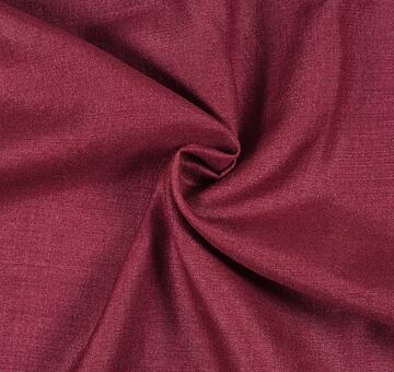 Hand woven wild muga silk, burgundy