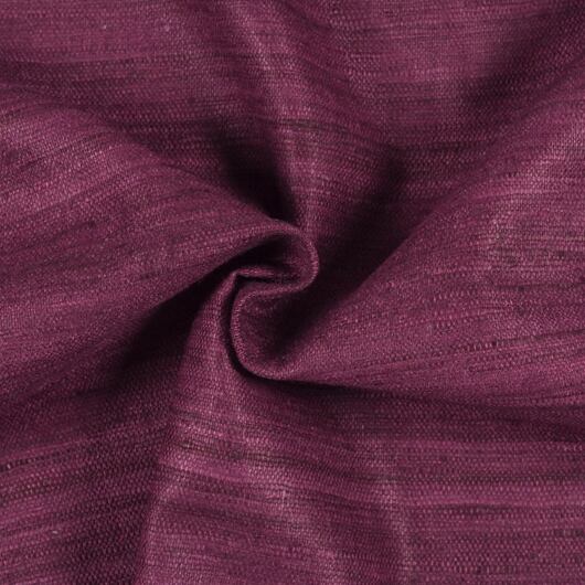 Silk linen blend, plum