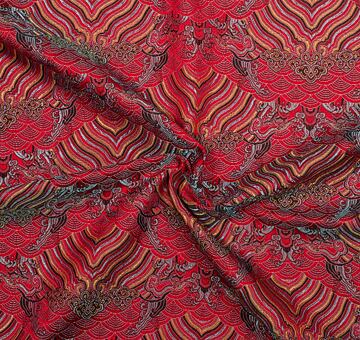 Brocade heaven, red