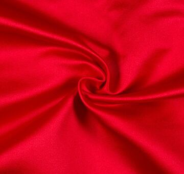 Duchesse satin, red