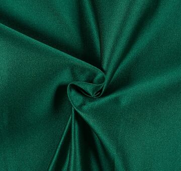 Duchesse satin, emerald