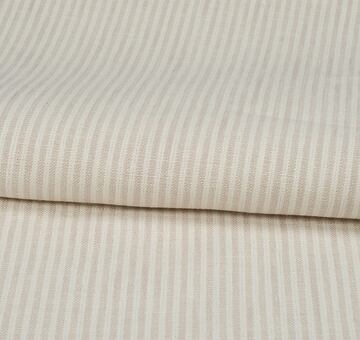 Beige-cream heavy linen fabric, 100% linen