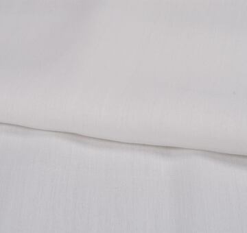 Ivory white fine ramie fabric