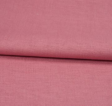 Heavy linen cotton blend fabric, pink