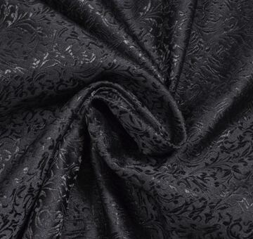 Brocade ornaments, black