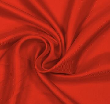 Silk serge, red