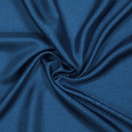 Silk serge, blue