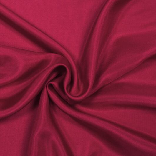 Silk habotai, burgundy