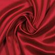 Heavy silk satin, red