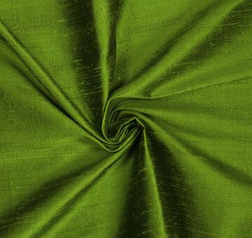 Shot fine silk dupioni, black and green