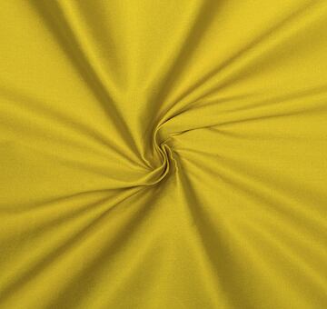 Taffeta fabric, art silk, yellow