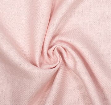 Silk linen blend, herringbone, pale pink