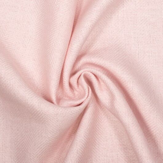 Silk linen blend, herringbone, pale pink