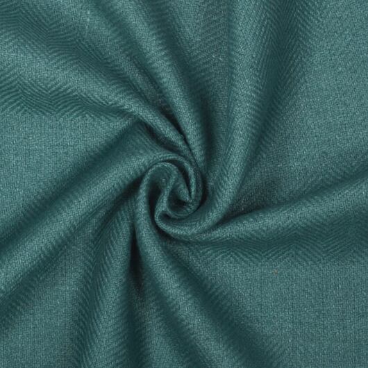 Silk linen blend, herringbone, teal