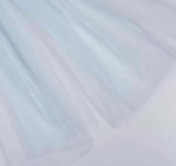 Veil tulle matt, 300 cm, light blue